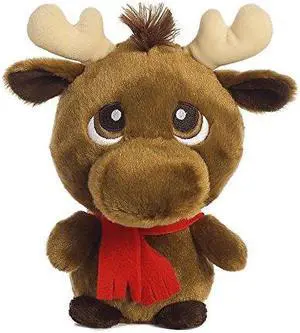 Aurora World Winter Wuv Moose Plush Stuffed Animal, 8 inches Aurora World Winter Wuv Moose Plush Stuffed Animal, 8 inches