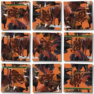Scramble Squares Puzzle Buffalo Scramble Squares Puzzle Buffalo