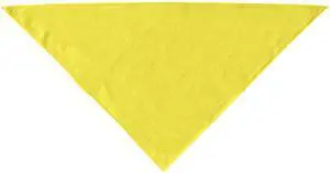 Dog Supplies Plain Bandana Yellow Small Dog Supplies Plain Bandana Yellow Small