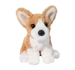 Douglas Toys Cheekie Corgi Mini Soft Plush Stuffed Animal, 6" Douglas Toys Cheekie Corgi Mini Soft Plush Stuffed Animal, 6"