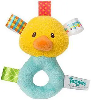 Taggies Barnyard Rattle 5" - Duck Taggies Barnyard Rattle 5" - Duck