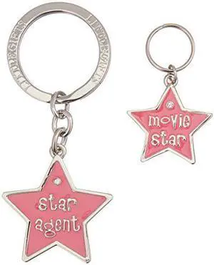 LittleGifts Star Agent Keychain and Charm set LittleGifts Star Agent Keychain and Charm set