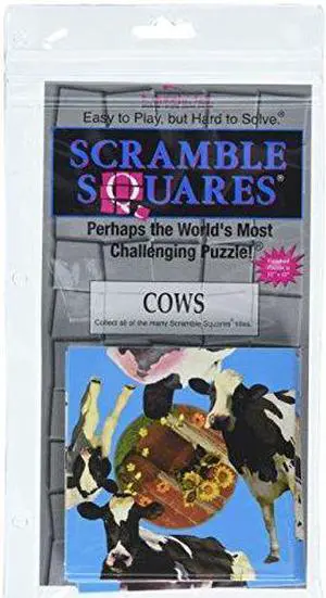Scramble Squares Puzzle Cows Scramble Squares Puzzle Cows