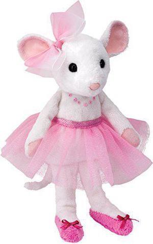 Petunia White Mouse with Tutu Small 9" by Douglas Cuddle Toys