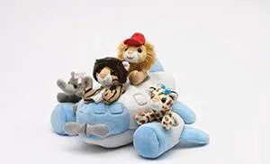 Unipak Designs 12" Airplane House Plush Stuffed Animal Toy 7166AP Unipak Designs 12" Airplane House Plush Stuffed Animal Toy 7166AP