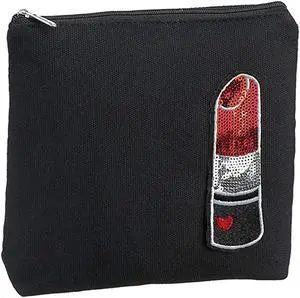Ganz KABOOM! Patches - Black Cosmetic Bag, Lipstick Ganz KABOOM! Patches - Black Cosmetic Bag, Lipstick