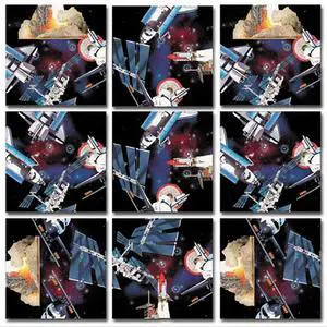 b. dazzle Scramble Squares Space Shuttle Puzzle (9 Piece) b. dazzle Scramble Squares Space Shuttle Puzzle (9 Piece)