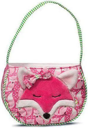Reba Fox Purse Plush Tote by Douglas Cuddle Toys, 7" Reba Fox Purse Plush Tote by Douglas Cuddle Toys, 7"