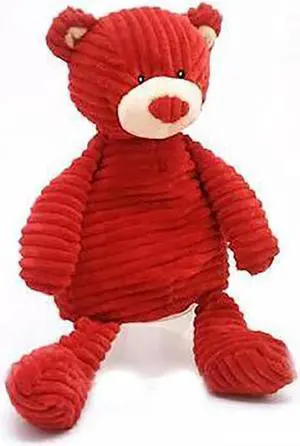 Unipak Hugs and Kisses Red Kordy Bear Plush Stuffed Animal Toy, 18" Unipak Hugs and Kisses Red Kordy Bear Plush Stuffed Animal Toy, 18"