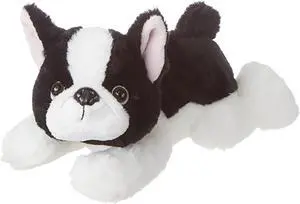 Ganz Frankie French Bulldog Lying Down Plush Stuffed Animal, 12"
