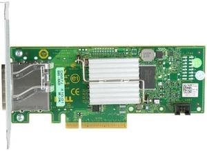 Dell dual-pack serial attached scsi 12GBps single-port hba external controller card low profile
