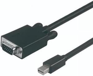 VisionTek 901217 Mini DisplayPort to VGA 2 Meter Cable (M/M)