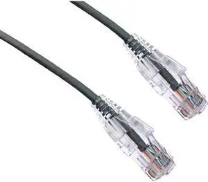 Axiom C6BFSB-G15-AX 15Ft Cat6 Bendnflex Ultra-Thin Snagless Patch Cable 550Mhz (Gray)