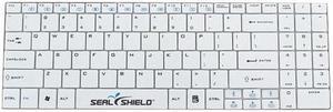 SEAL SHIELD Clean Wipe Waterproof Keyboard SSKSV099UK White USB Wired Keyboard