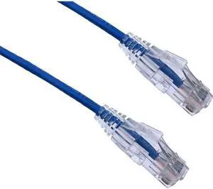 Axiom C6ABFSB-B30-AX Bendnflex - Patch Cable - Rj-45 (M) To Rj-45 (M) - 30 Ft - Foiled Unshielded Twisted Pair (F/Utp) - Cat 6A - Snagless, Stranded - Blue
