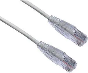 Axiom C6ABFSB-W6-AX Bendnflex Ultra-Thin - Patch Cable - Rj-45 (M) To Rj-45 (M) - 6 Ft - Foiled Unshielded Twisted Pair (F/Utp) - Cat 6A - Snagless, Stranded - White