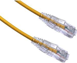 Axiom C6ABFSB-Y10-AX Bendnflex Ultra-Thin - Patch Cable - Rj-45 (M) To Rj-45 (M) - 10 Ft - Foiled Unshielded Twisted Pair (F/Utp) - Cat 6A - Snagless, Stranded - Yellow