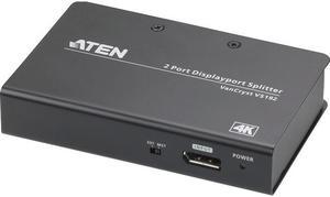 Aten VS192 2-Port 4K Displayport Splitter With Mst/Sst