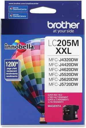 Brother Innobella LC205MS Ink Cartridge - Magenta