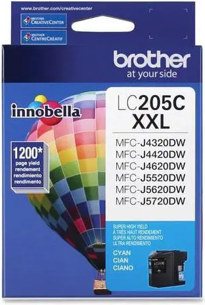 Brother Innobella LC205CS Ink Cartridge - Cyan