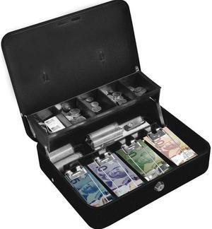 TIERED TRAY DELUXE CASH BOX