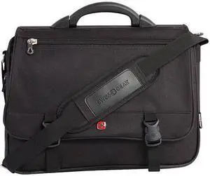 Swiss Gear Swiss Gear 15.6inch Expandable Portfolio-1680D & Polytex Exterior - Double Compa