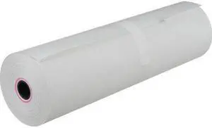 Brother LB3845 Premium Fast Dry Writeable Perforated Continuous Letter Size Roll W/End Of Roll Red Stripe - 7 Year Archive Ability 6 Pack Of 100 Page Rolls