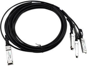 Axiom AA1404033-E6-AX 40Gbase-Cr4 Qsfp+ To 4 10Gbase-Cu Sfp+ Passive Dac Avaya Compatible 1M