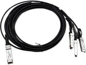 Axiom AA1404035-E6-AX 40Gbase-Cr4 Qsfp+ To 4 10Gbase-Cu Sfp+ Passive Dac Avaya Compatible 3M