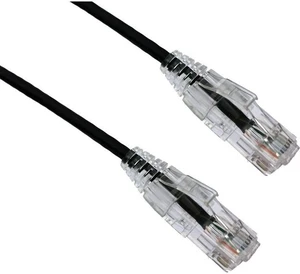 Axiom C6ABFSB-K15-AX Bendnflex Ultra-Thin - Patch Cable - Rj-45 (M) To Rj-45 (M) - 15 Ft - Foiled Unshielded Twisted Pair (F/Utp) - Cat 6A - Snagless, Stranded - Black Axiom C6ABFSB-K15-AX Bendnflex Ultra-Thin - Patch Cable - Rj-45 (M) To Rj-45 (M) - 15 Ft - Foiled Unshielded Twisted Pair (F/Utp) - Cat 6A - Snagless, Stranded - Black