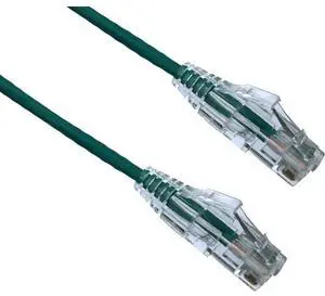 Axiom C6ABFSB-N12-AX Bendnflex - Patch Cable - Rj-45 (M) To Rj-45 (M) - 12 Ft - Foiled Unshielded Twisted Pair (F/Utp) - Cat 6A - Snagless, Stranded - Green