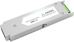 Axiom XFP Transceiver Modules are certified 100% compliant in all OEM applications. They are pre-configured with an application specific code to meet the requirement set forth by the router and switch