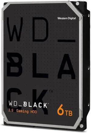 Western WD6003FZBX Digital Black WD6003FZBX 6 TB Hard Drive - 3.5" Internal - SATA (SATA/600)