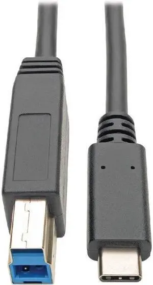 Tripp Lite U422-006 USB Type-C to USB Type-B Cable, 6 ft.