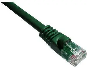 Axiom C6MBSFTPN10-AX Patch Cable - Rj-45 (M) To Rj-45 (M) - 10 Ft - Sftp, Pimf - Cat 6 - Booted, Molded, Snagless, Stranded - Green