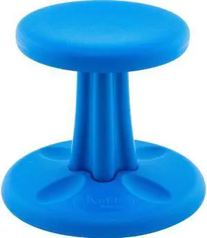 Kore Pre-School Wobble Chair Flexible Seating Stool for Classroom 12" Blue