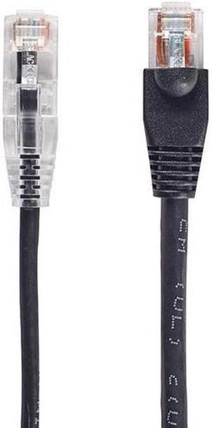 Black Box Network Services C6APC28-BK-03 Slim-net 28-awg Cat6a 500-mhz Ethernet P