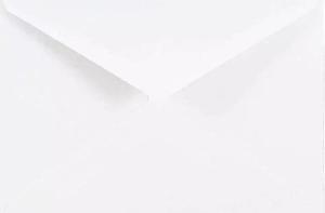 JAM Paper A2 Invitation Envelopes with V-Flap 4.375 x 5.75 White 4023206H