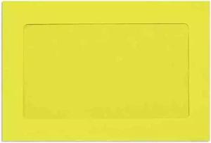 LUX Window Envelopes Citrus 6 x 9 inch 50/Pack FFW-69-L20-50