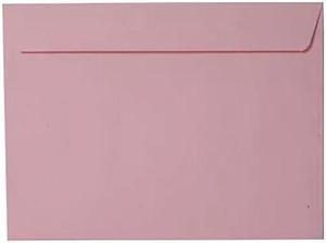 JAM Paper 9 x 12 Booklet Envelopes Baby Pink 25/Pack (31512738)