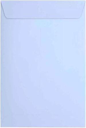 JAM Paper 6 x 9 Open End Envelopes Baby Blue 50 Pack (EX1644-13-50)