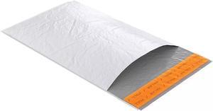 Staples Poly Mailers 6" x 9" White 100/Case CW56636