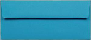 JAM Paper #10 Business Colored Envelopes 4.125 x 9.5 Blue Recycled 15861I