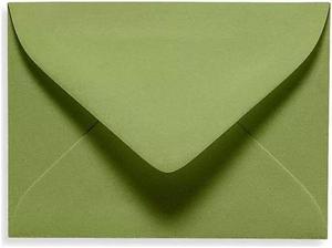 LUX #17 Mini Envelope 2 11/16 x 3 11/16 50/Box Avocado EXLEVC-27-50