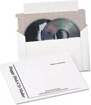 Quality Park Foam Lined Multimedia Mailer 8 1/2 x 6 White 25/Box E7265