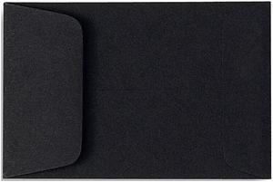 LUX #1 Coin Envelopes 2-1/4 x 3-1/2 50/Box Midnight Black 1COBLK-50