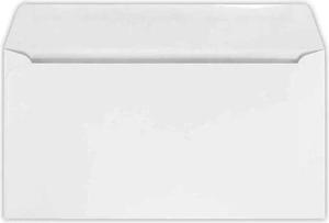 LUX 6 x 11 3/8 Machine Insertable Booklets 50/Pack 24lb. White Machine