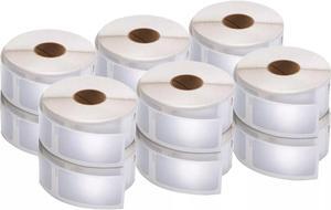 Dymo Labels LabelWriter 2-1/8"Wx1"H 12 RL/PK White 2050821
