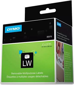 DYMO LabelWriter Multipurpose Labels 2 x 2 5/16 White 250 Labels/Roll 30370