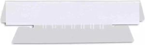 Staples Plastic Tabs 3-1/2" x 5/8" Clear 50/Pack (10986) 380431